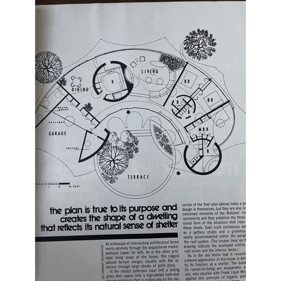 VTG House Beautiful Magazine March 1973 Individuality Pilgrim to Plastic Gardens - Picture 10 of 12